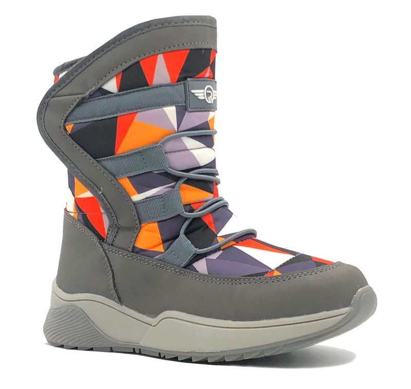 REDVOLUTION Girls Boys Unisex Snow Boots Slip-Resistant Waterpoof Winter Fashion Shoe (Toddler/Little Kid/Big Kid) - Image 1