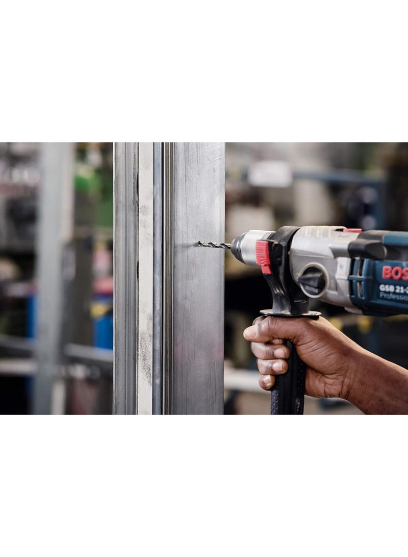 بوش مجموعة ريش حفر من Bosch PointTeQ – عدد 10 قطع – مقاس 4 مم – حفر سريع للمعادن بطرف ذاتي التمركز – متوافقة مع جميع أنواع المثاقب  - Image 5