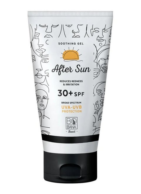 Soothing Gel After Sun SPF30 UVA UVB Reduces Redness & Irritation 150ml
