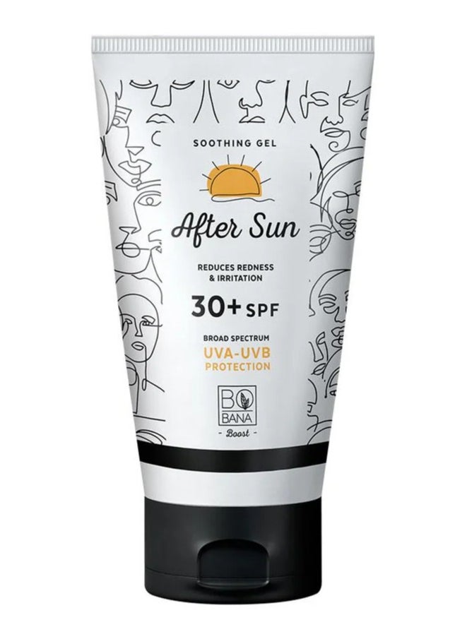 Soothing Gel After Sun SPF30 UVA UVB Reduces Redness & Irritation 150ml