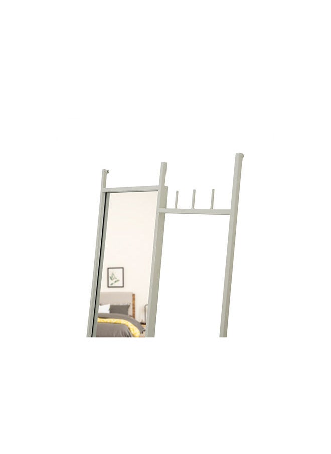 Pan Home - Videsha Standing Mirror Solid Wood Beige - Image 1