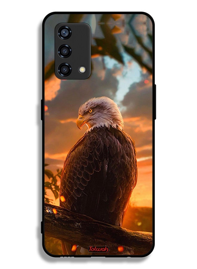 Tolwak Oppo A95 4G Protective Case Cover Eagle - Image 2