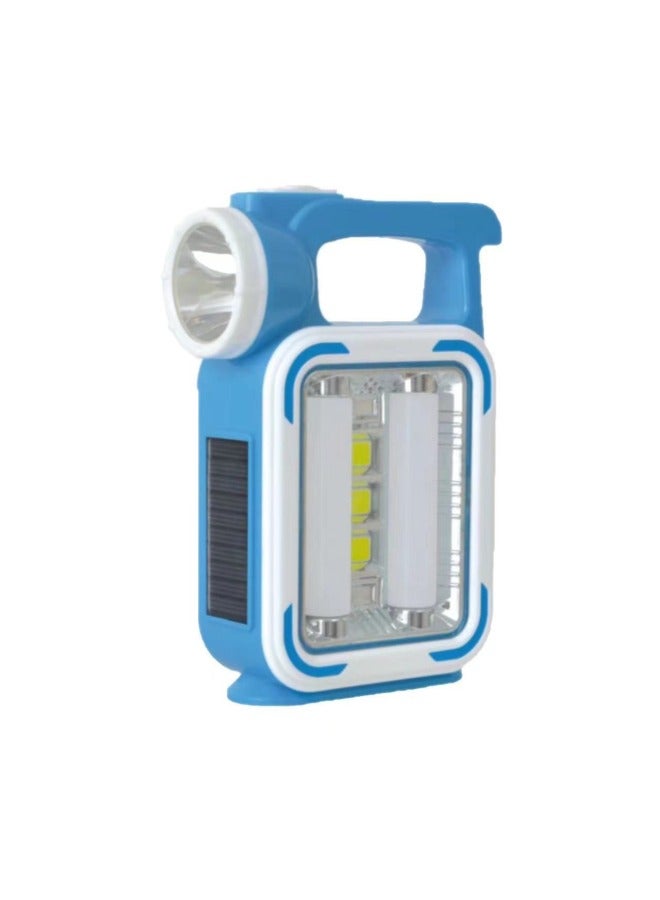 Multifunctional Outdoor Solar Portable Camping Lamp Desktop Emergency Light COB Strong Light Rechargeable Portable Lamp