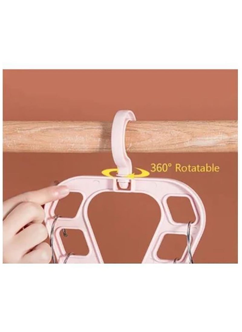 The Magic Triangle Clothes Hanger Has 9 Holes - 2 Pcs  - Image 2