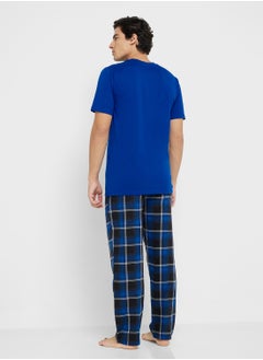 Robert Wood Nightwear T-Shirt & Pants Sets  - Image 2