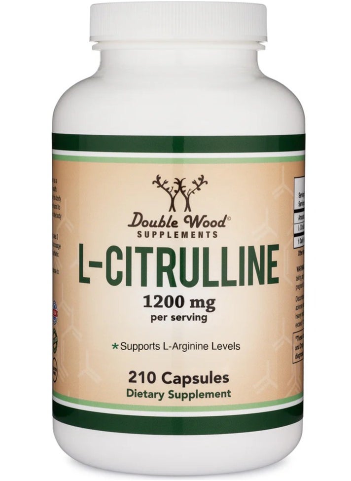 L-Citrulline 1,200mg Per Serving, 210 Capsules