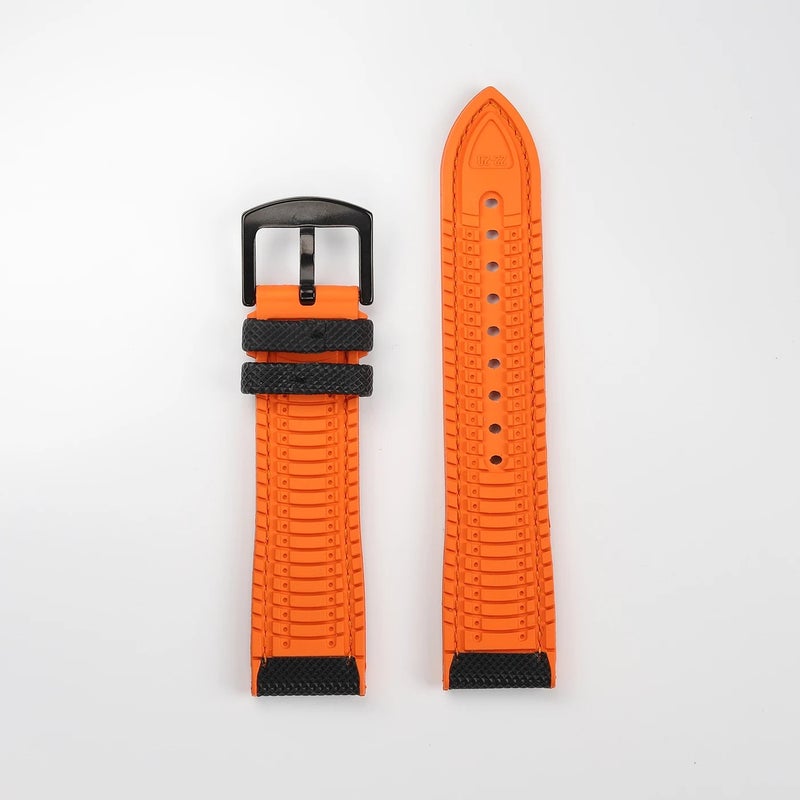 Bluejw Sports Nylon Quick Release Watch Strap 20mm 21mm 22mm 23mm 24mm – Premium Waterproof FKM Rubber Replacement Strap for Easy Watch Band Change - Image 4