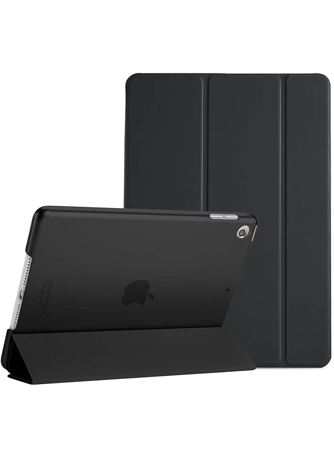 Procases Ipad 10.2 Case 9Th Gen 2021 Ipad 8Th Gen 2020 7Th Gen 2019 Slim Stand Hard Back Shell Protective Smart Cover Case For 10.2 Inch Ipad 9 8 7 Black - Image 1
