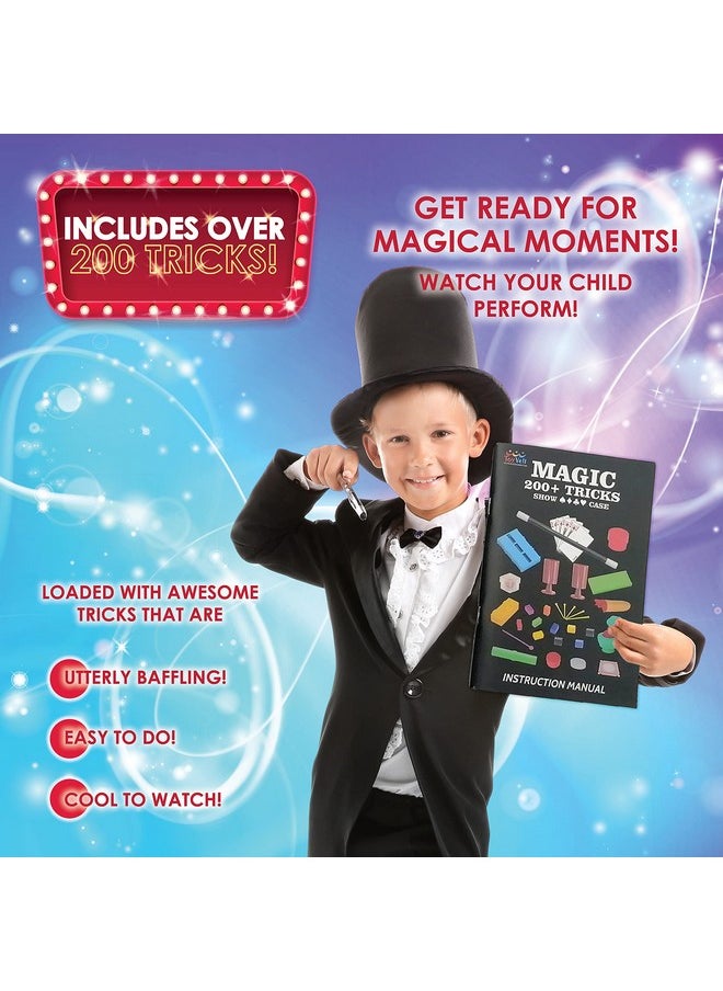 ToyVelt - Magic Tricks Magic Set Kids Magic Kit For Beginners With Over 200 Tricks And Instructions Hours Of Fun And Learning For Boys And Girls Ages 5 67 And Up - Image 1