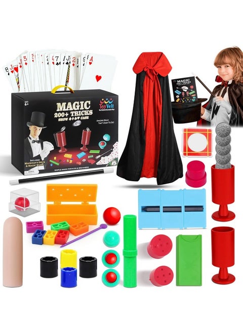 Magic Tricks Magic Set Kids Magic Kit For Beginners With Over 200 Tricks And Instructions Hours Of Fun And Learning For Boys And Girls Ages 5 67 And Up