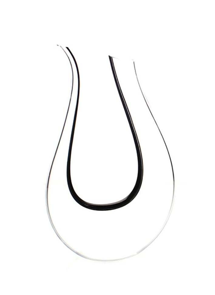 General - Creative And Personalized Red Wine Quick Decanter Home Glass Wine Dispenser U-Shaped Wine Decanter - Image 1