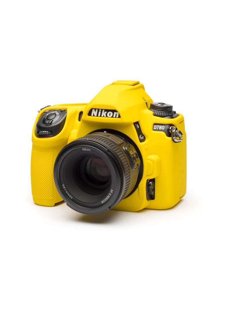 إيزي كوفر easyCover Silicone Protection Cover for Nikon D780 (Yellow) - Image 1