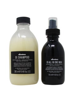 Davines OI Shampoo & OI All In One Milk 415ml  - Image 1