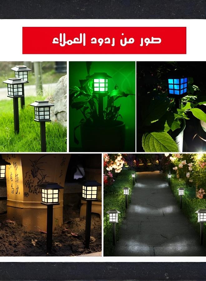 Solar Outdoor Waterproof Garden Lights - Warm Glow (5 Pack) - Image 3