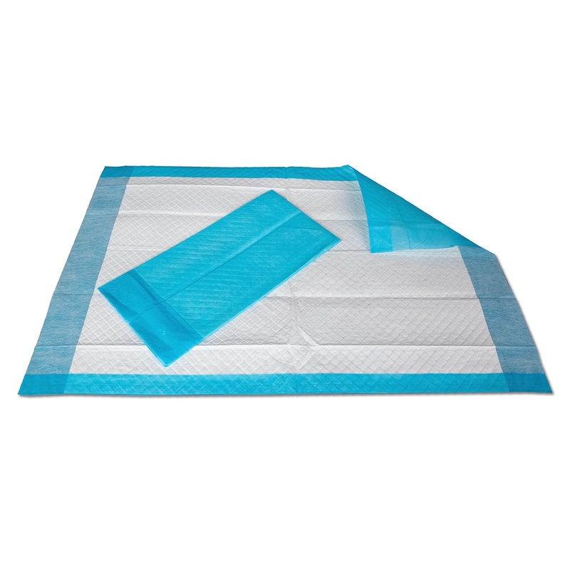 Dukal Fluff Underpads - High Absorbency, Ultra-Soft | 17" x 24" Size (Pack of 300) | Ideal for Incontinence, Pets, Babies, and Post-Surgery | Durable, Waterproof Backing - Disposable and Versatile