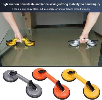 FLAMINGO ENTERPRISE FLAMINGO ENTERPRISE 2 Cup Premium Suction Glass Lifter NonMagnetic Line Level 12 inch - Image 4