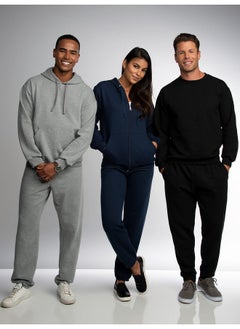FRUIT OF THE LOOM Fruit of the Loom Men's Eversoft Fleece Joggers with Pockets, Relaxed Fit, Moisture Wicking, Breathable, Tapered Sweatpants, Golden Pecan, Medium  - Image 3