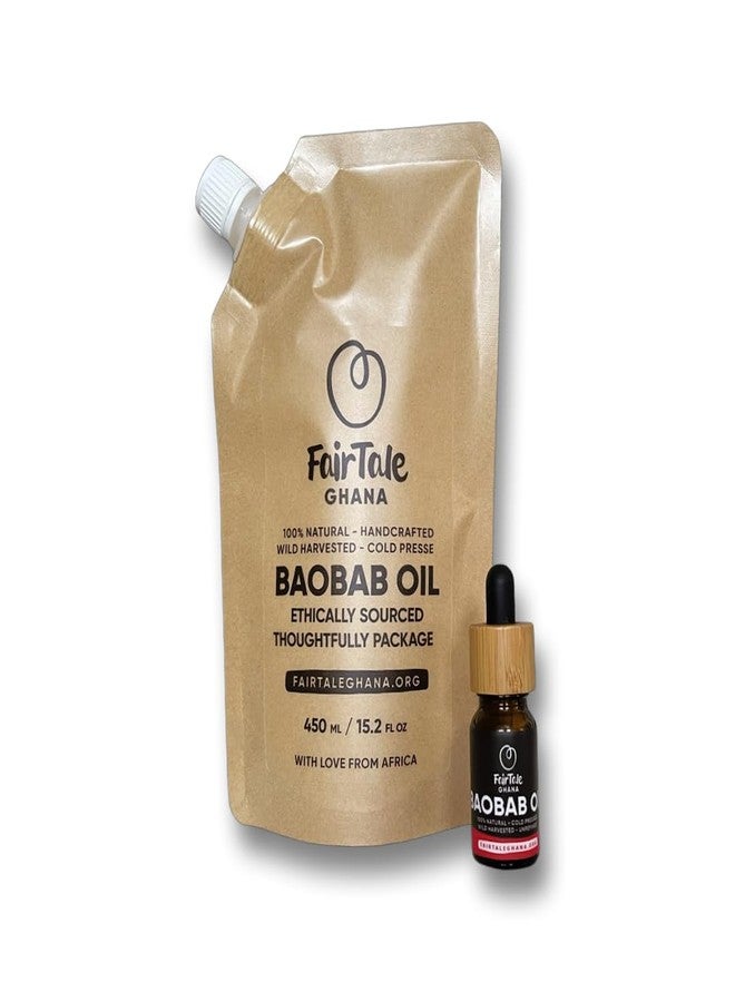 FairTale GHANA Baobab Oil 15.2 fl oz - Image 1