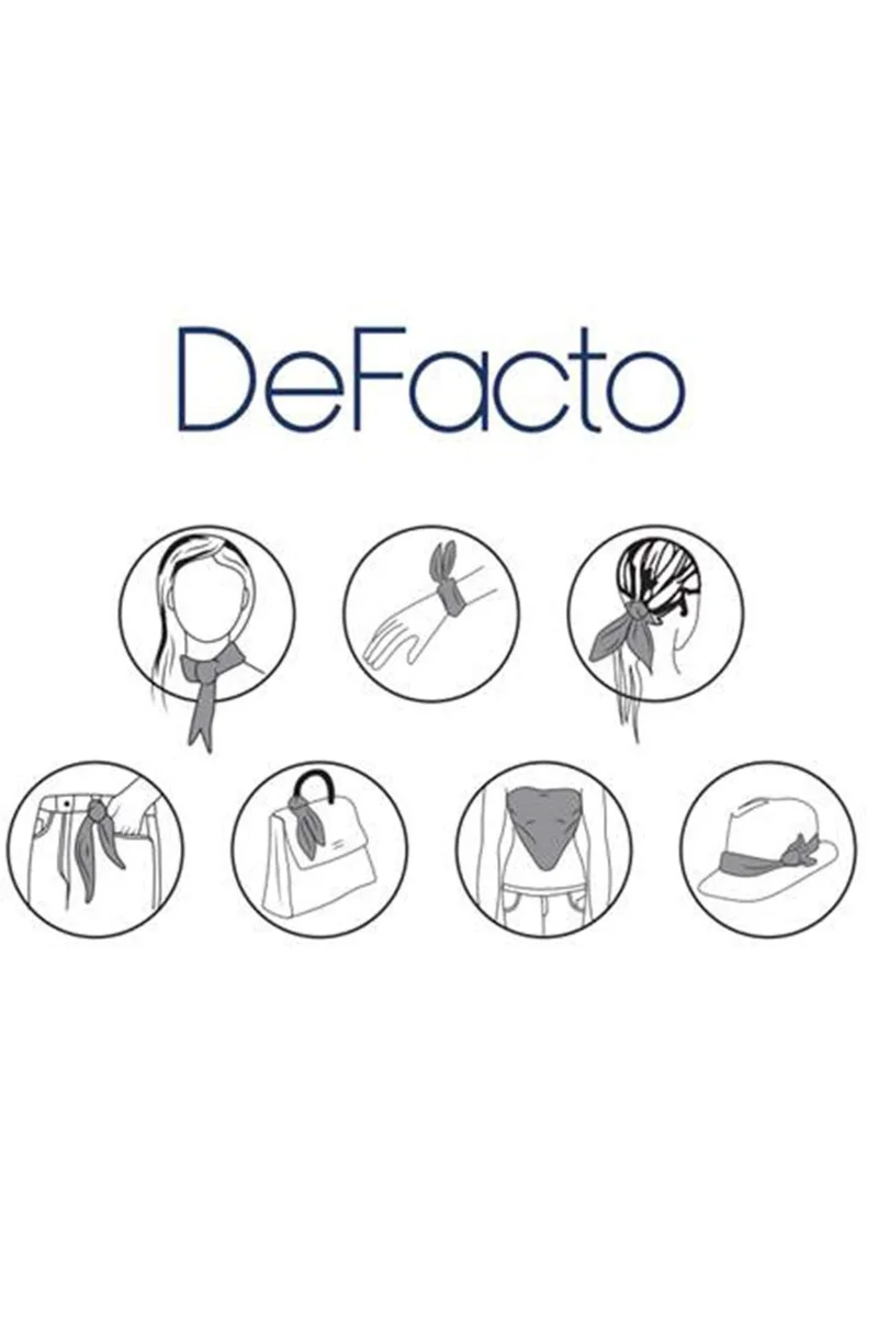 Defacto  Woman Patterned Bandana for Women | Best Price UAE