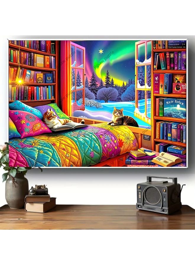 YF1757 520PCS Jigsaw Puzzles Family Fun Adult DIY Art Decor Wall Decoration Birthday Festival Gifts - Image 4