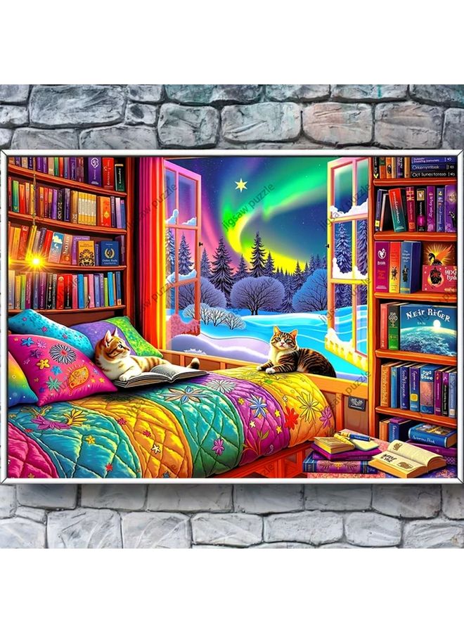 YF1757 520PCS Jigsaw Puzzles Family Fun Adult DIY Art Decor Wall Decoration Birthday Festival Gifts - Image 5