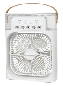 WEIDASI Portable Mist Sprinkler Fan With 5 Water Outputs And 3 Speeds And 7 Different LEDs Light Colours 600ml Capacity  - Image 2