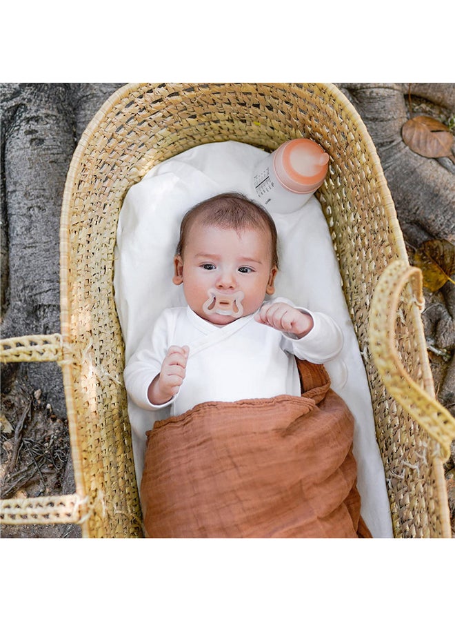 SUAVINEX Newborn Baby Pacifier Sx Pro With Physiological Teat Mini Pacifier For Babies 0-2 Months Hypoallergenic Pacifier Skin-Friendly Silicone-Fair - Image 4