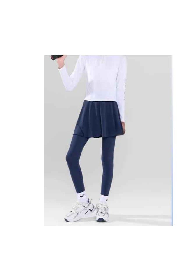 Children's Quick Drying Clothes Yoga Badminton Tennis Training Hooded Long Sleeved Sports Suit  - Image 3
