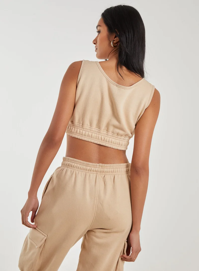 بينك فانيلا براليت استرخاء قصير