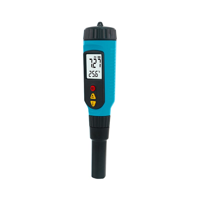 SMART SENSOR PH818M PH Meter for Food Processing 2 in 1 Food PH Tester Solution Temperature Meter LCD Backlight Digital PH Measuring Probe for Fruit Jam Paste Bread Gel Semisolid - Image 3