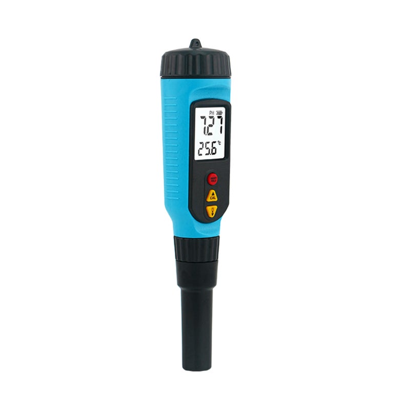 SMART SENSOR PH818M PH Meter for Food Processing 2 in 1 Food PH Tester Solution Temperature Meter LCD Backlight Digital PH Measuring Probe for Fruit Jam Paste Bread Gel Semisolid - Image 4