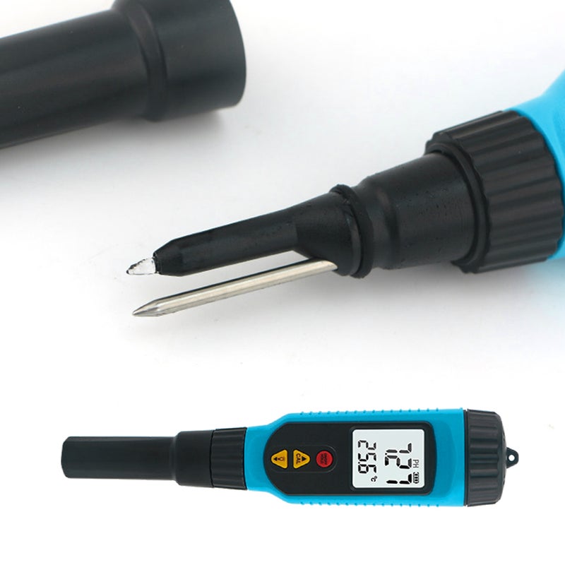 SMART SENSOR PH818M PH Meter for Food Processing 2 in 1 Food PH Tester Solution Temperature Meter LCD Backlight Digital PH Measuring Probe for Fruit Jam Paste Bread Gel Semisolid - Image 5
