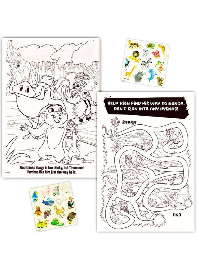 Lion Guard Coloring Book Super Set - Image 2