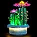 LocoLee Customized Light kit Compatible with Lego 11509 Flowering Cactus No Actual Model Only Lights LED Lighting Accessories Compatible with Lego Cactus 11509 - Image 2