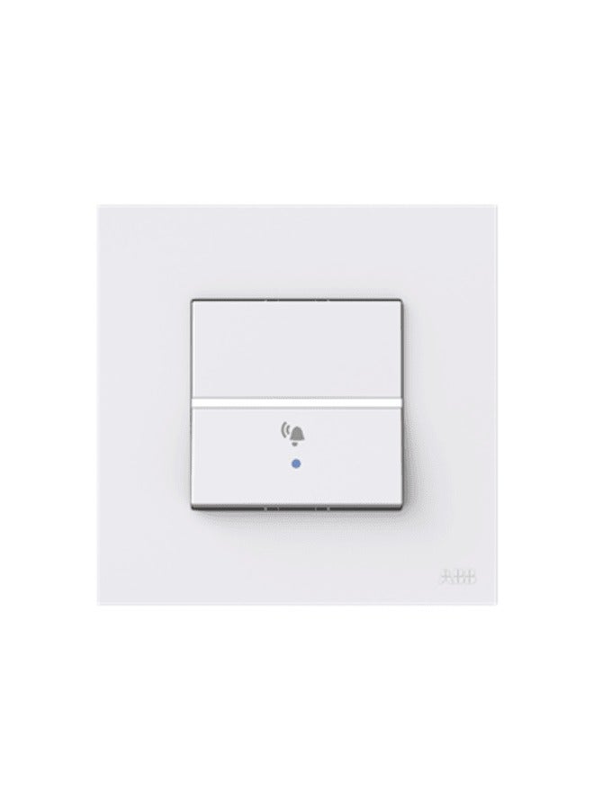 أبب رمز جرس الضغط زر الضغط، أبيض - Zenit BS