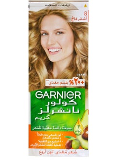 غارنييه صبغة شعر كريم دائمة كولور ناتشرلز من غارنييه - 8 أشقر فاتح 112 مل  - Image 1