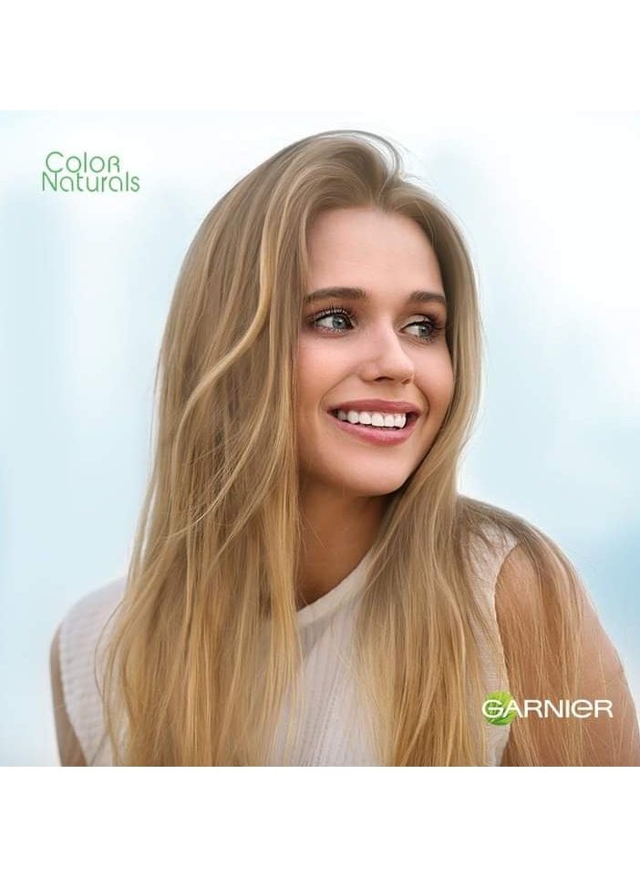 Garnier Garnier Color Naturals Permanent Creme Hair Color - 8 Light Blonde 112 ML  - Image 5