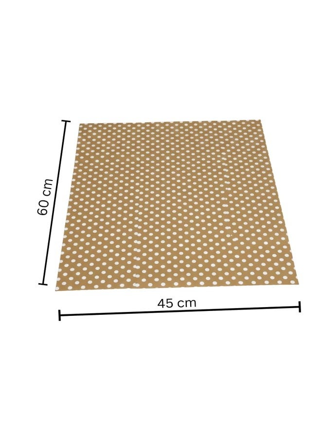 Baanki Queens Ragini Paper Products | Pack of 10 |Aesthetic Gift Wrapping Sheets | 45cm X 60cm | Perfect for wrapping gifts, festival gifiting, scrapbooking, bouquet wrapping - Image 4