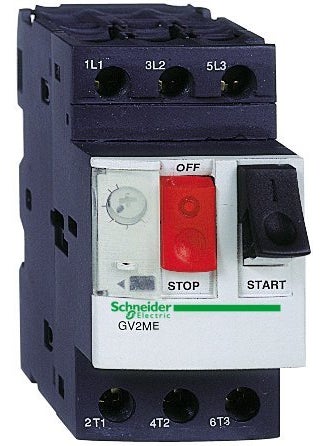 Schneider Electric Schneider Electric Schneider GV2 ME08 Motor Circuit Breaker Black Standard NAVAKARELE004 