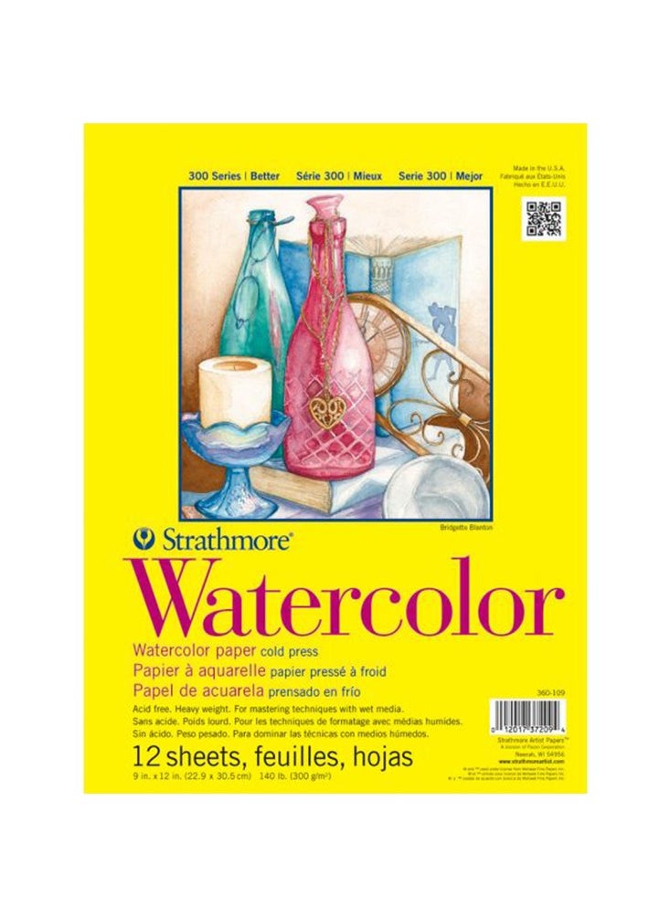 Strathmore Watercolor Pad, 9" x 12" - 360-109 - pzsku/Z8978B2273A676D4163F0Z/45/_/1702980555/cfef3ac6-f68d-4f49-85e7-5f283454c730