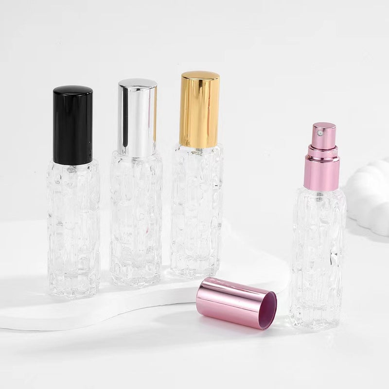 F008 F010--Perfume Bottle Spray 10Ml High-End Glass Portable Travel Empty Bottle Dispenser Bitter Melon Bottle - Image 2