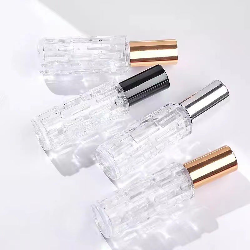 F008 F010--Perfume Bottle Spray 10Ml High-End Glass Portable Travel Empty Bottle Dispenser Bitter Melon Bottle - Image 3