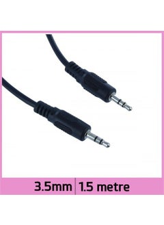 Ti-mesh 3.5Mm Stereo Audio Connection Cable - Black - 1.5M 