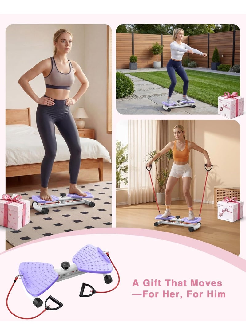 Bukela Waist Twister Machine Exercise, 326 lbs Ab Twister Board for Exercise, Home Gym, Balance Training & Fat Burning, Noiseless Workout Equipment for Women & Men - Twist Exercise Machine - Image 5