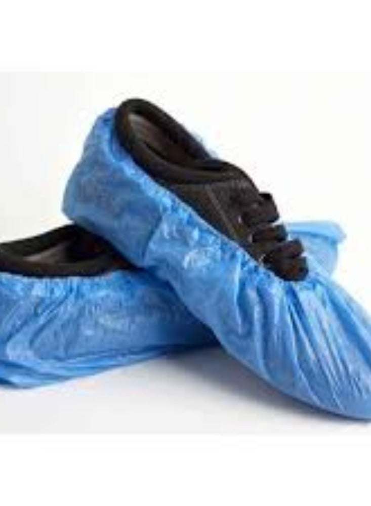 KNP Disposable Shoe Covers Pack of 100 offers a reliable solution for maintaining cleanliness and hygiene in various environments. - Image 2