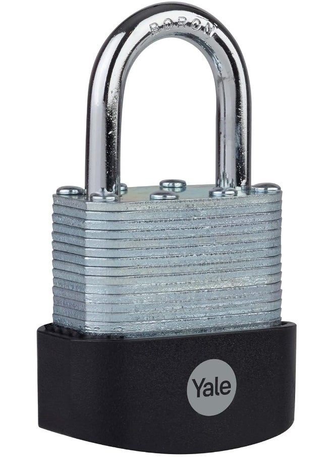 ييل قفل Yale - Y127B/55/129/1 للأمان القصوى، مطلي بطبقات متعددة، مقاس 55 ملم - حلقة مفتوحة من البورون - 3 مفاتيح  - Image 1