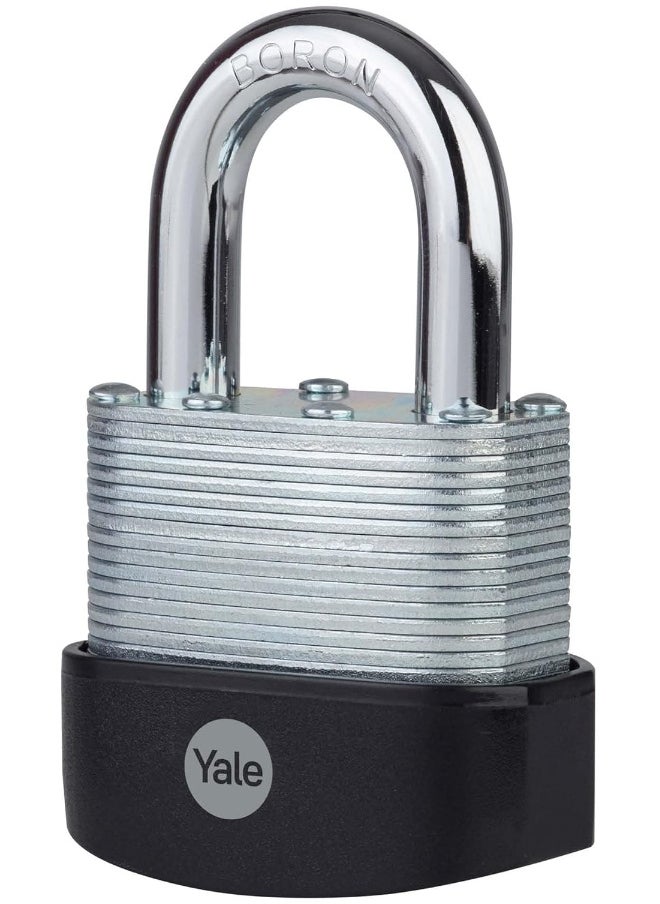 Y127B/55/129/1 Maximum Security 55mm Protector Laminated Padlock - Open Boron Shackle - 3 Keys