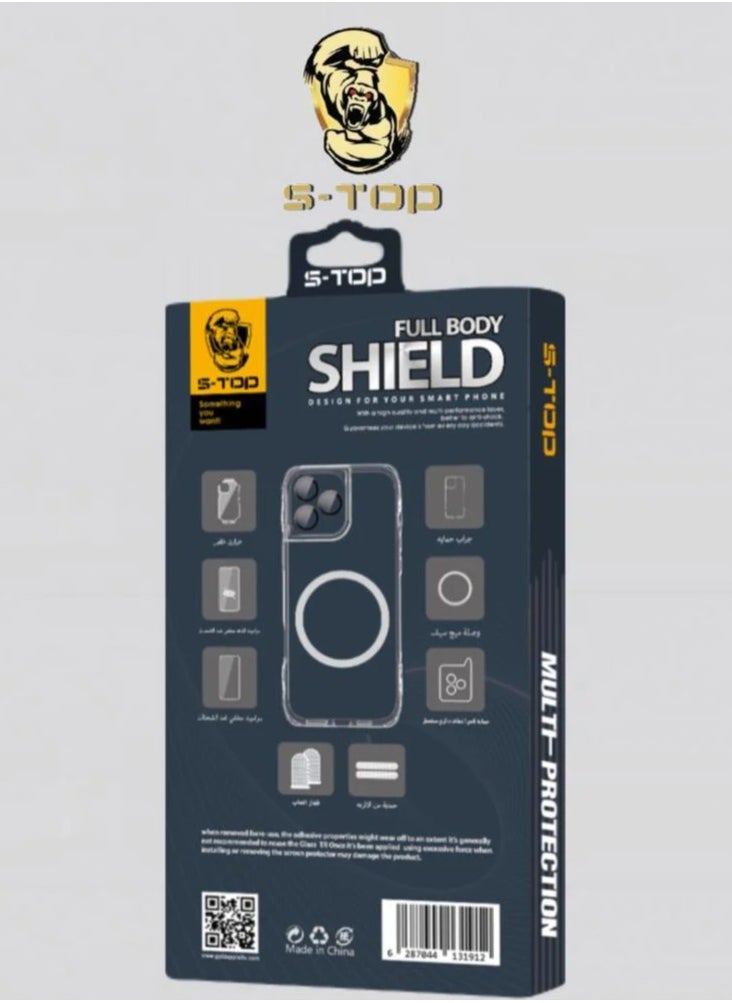 S-TOP - S-TOP Orignal Integrated protection package 8 in 1 for iPhone 16 Pro Max - Image 1