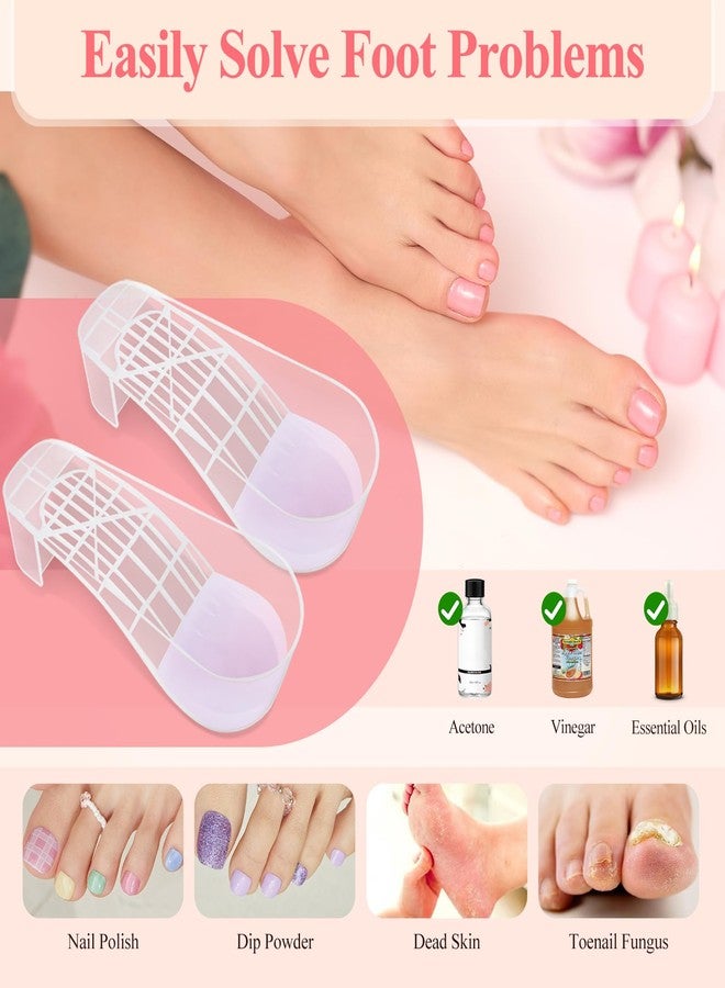 LIONVISON Acetone Nail Soaking Bowl: Toe Soak Off Bowl Manicure Soak Bowl Set - Image 2
