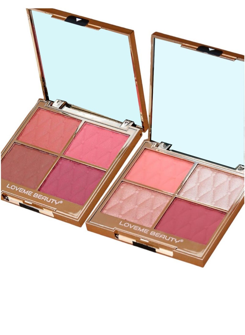 LOVEME BEAUTY - 8 COLOR FASHION MAKEUP BLUSHER - Image 1